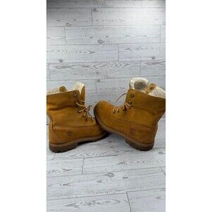 Women's TIMBERLAND 8329R Waterproof Winter BOOTS Size 7 Sherpa Lined #201
